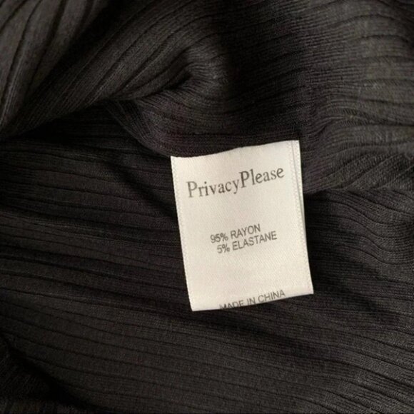 Privacy Please REVOLVE Women's Glendale Mini Dress Long Sleeve Lace up front XS - Picture 13 of 16